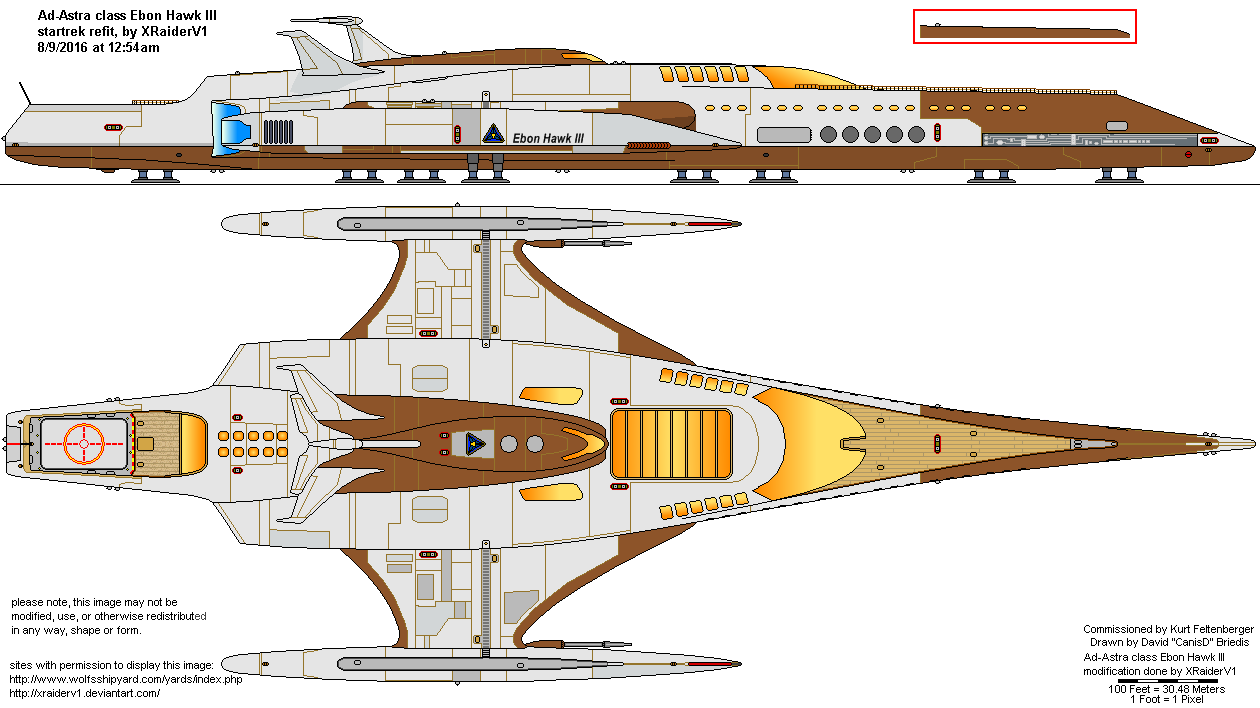 Ad Astra class ebon hawk refit