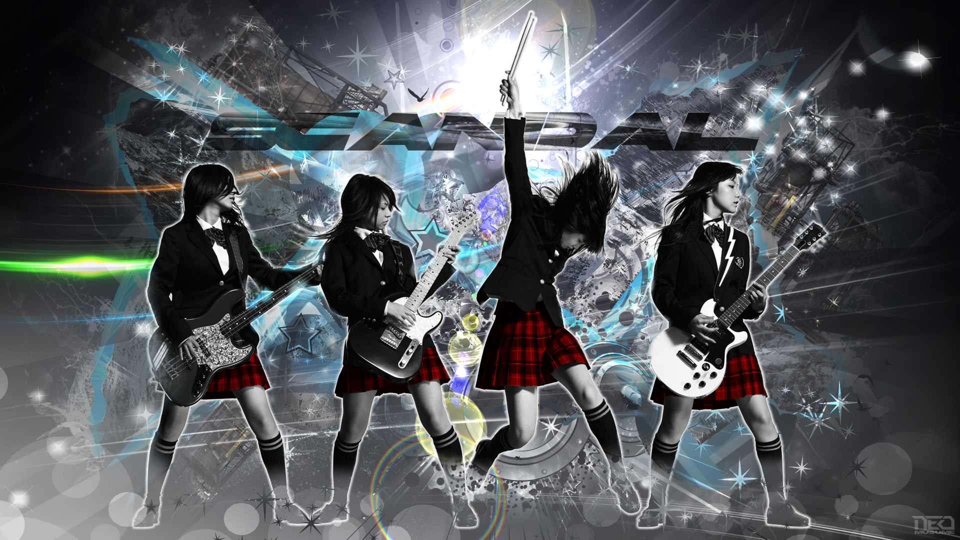 Scandal J Rock By Neo Musume On Deviantart