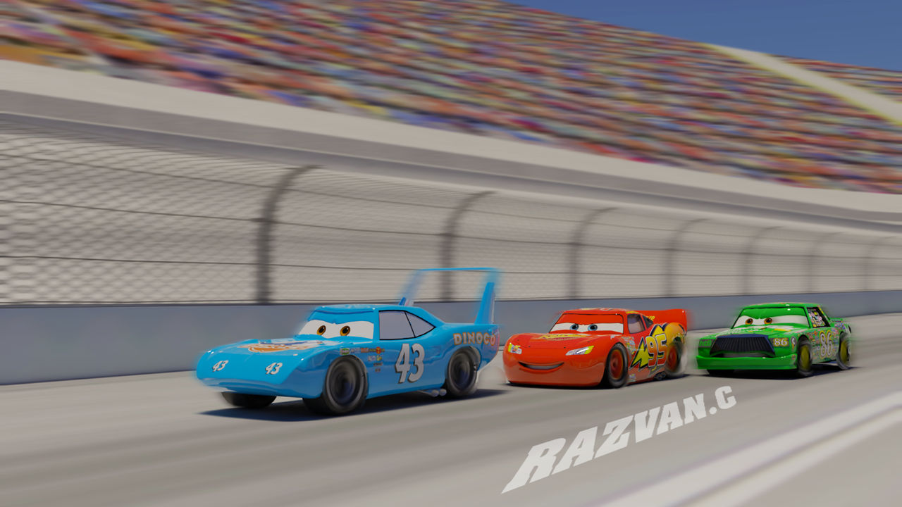 The most memorable race of the Cars Franchise. by Razvivan on DeviantArt