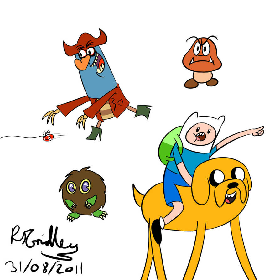Random cartoons 2 by RJGrid on DeviantArt