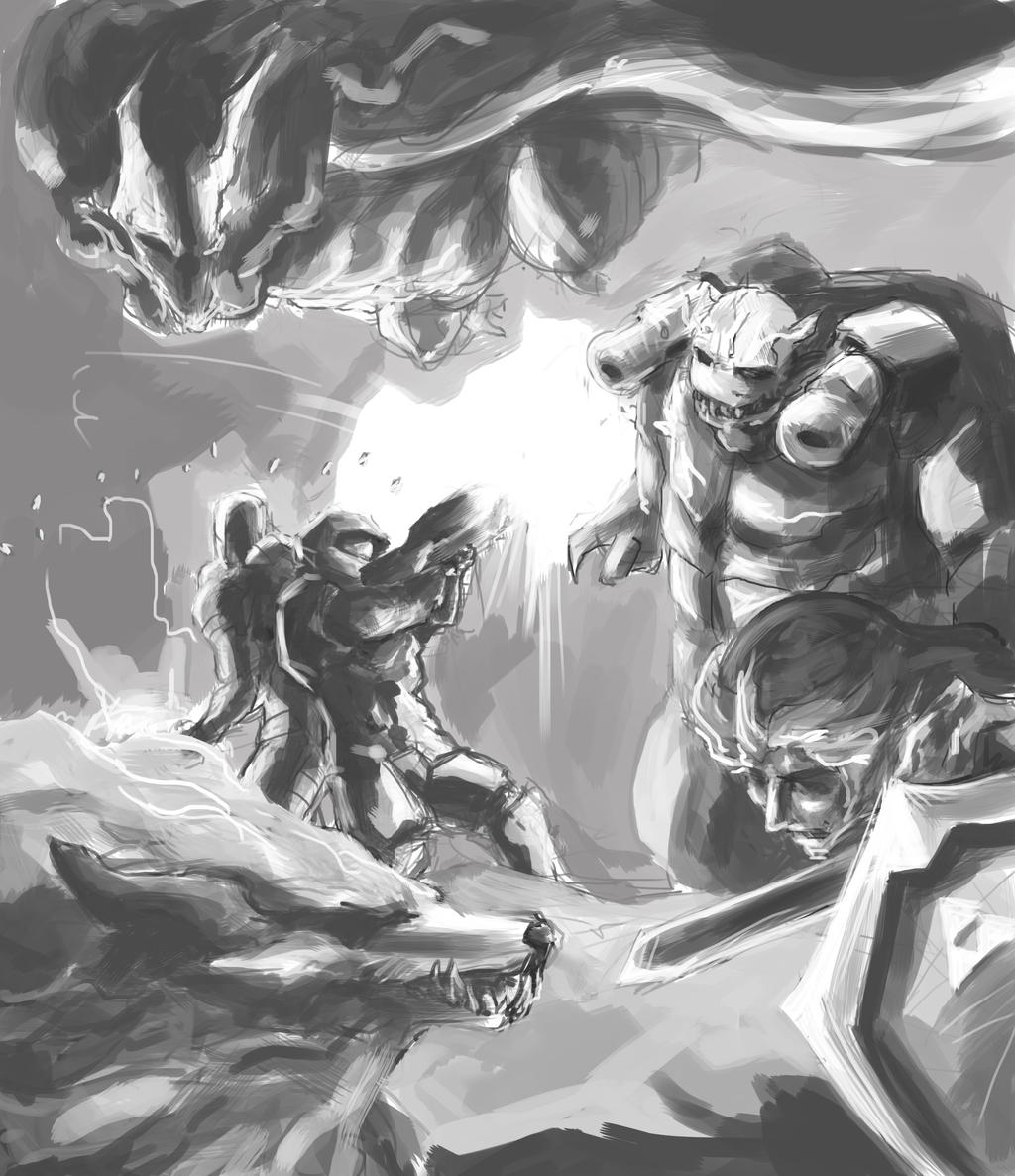 Tableau Battle Deviantart Fan Art battle request by TJones23 on DeviantArt
