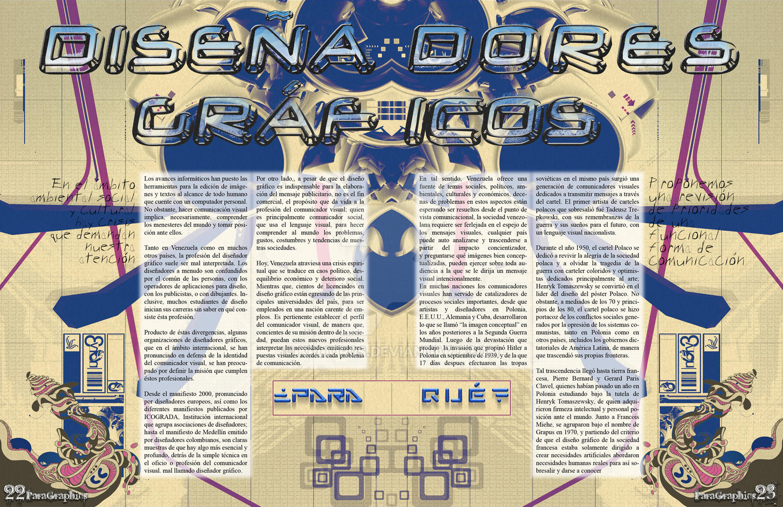 PARAGRAPHICS magazine c-pages by KrLiTr0S on DeviantArt