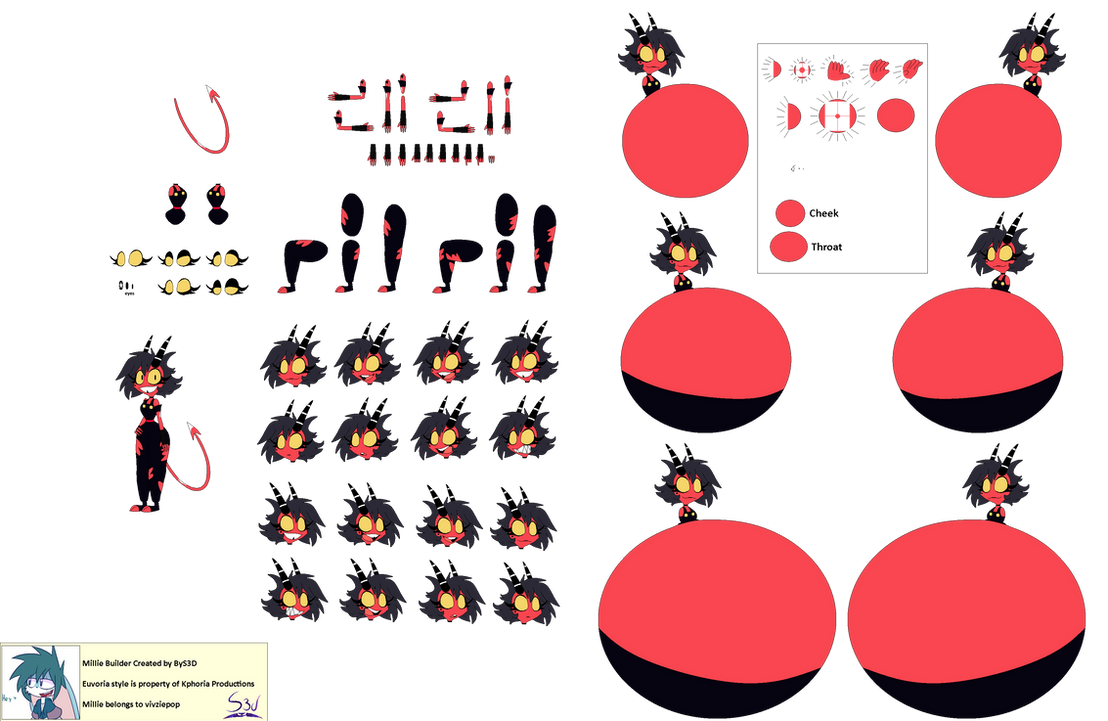 Millie Character Builder by ByS3D on DeviantArt