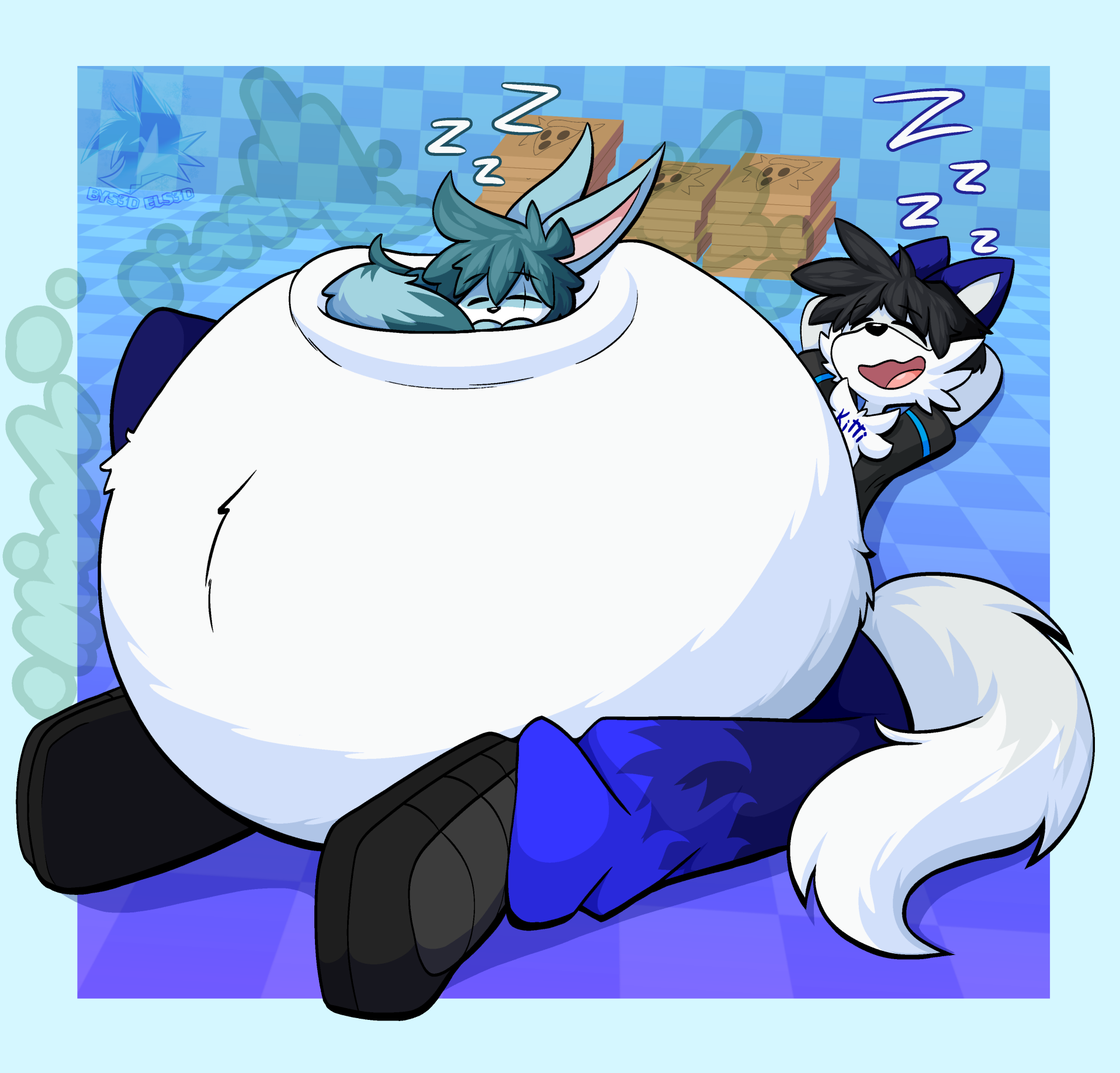 Sleeping Foxes