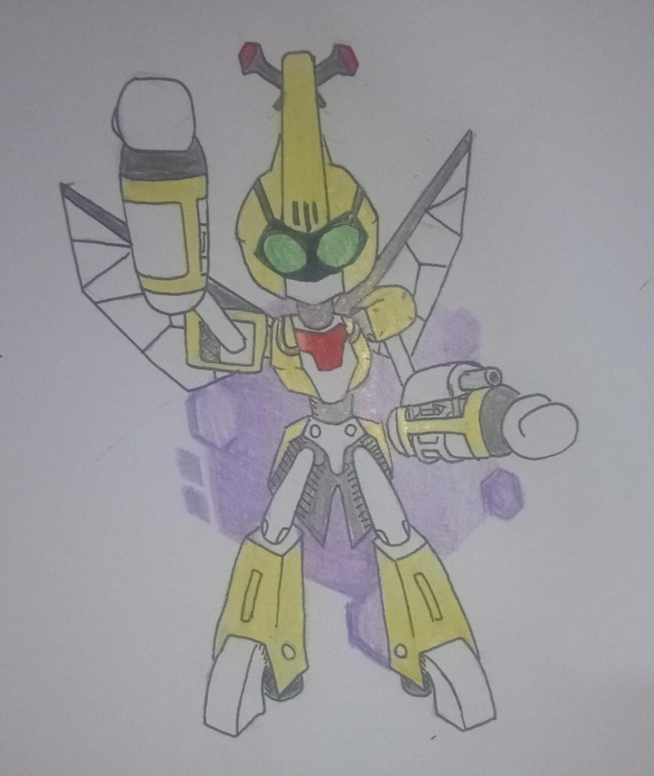Metabee Evolution Medabots: Upgraded | Upgraded Metabee by NPCArte on DeviantArt