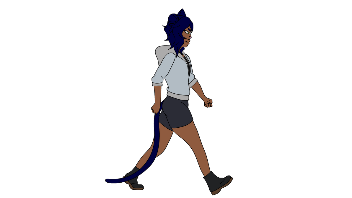 Walk Time Deviantart Animation: Walk Cycle by Chiarat26 on DeviantArt