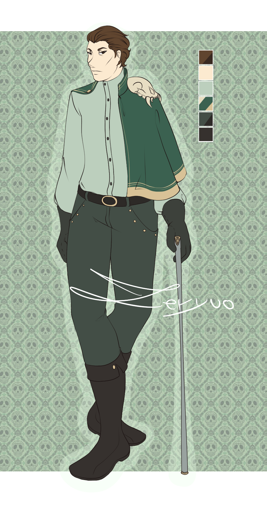 [CE] Green Menswear Design