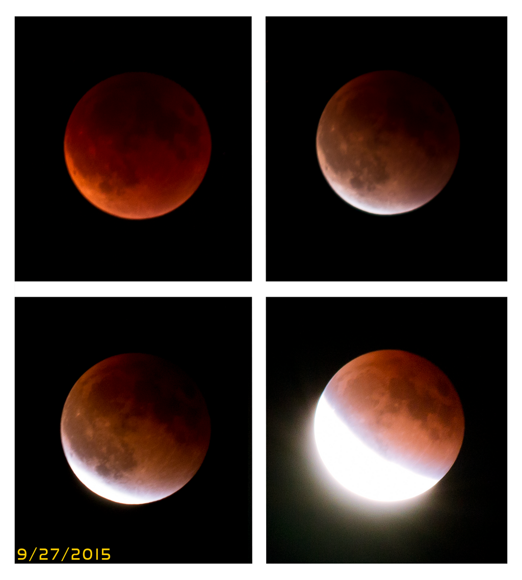 Super Awesomely Huge Bloody Red Moon Lunar Eclipse