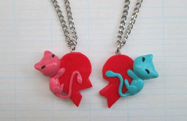 Mew Friendship Pendants