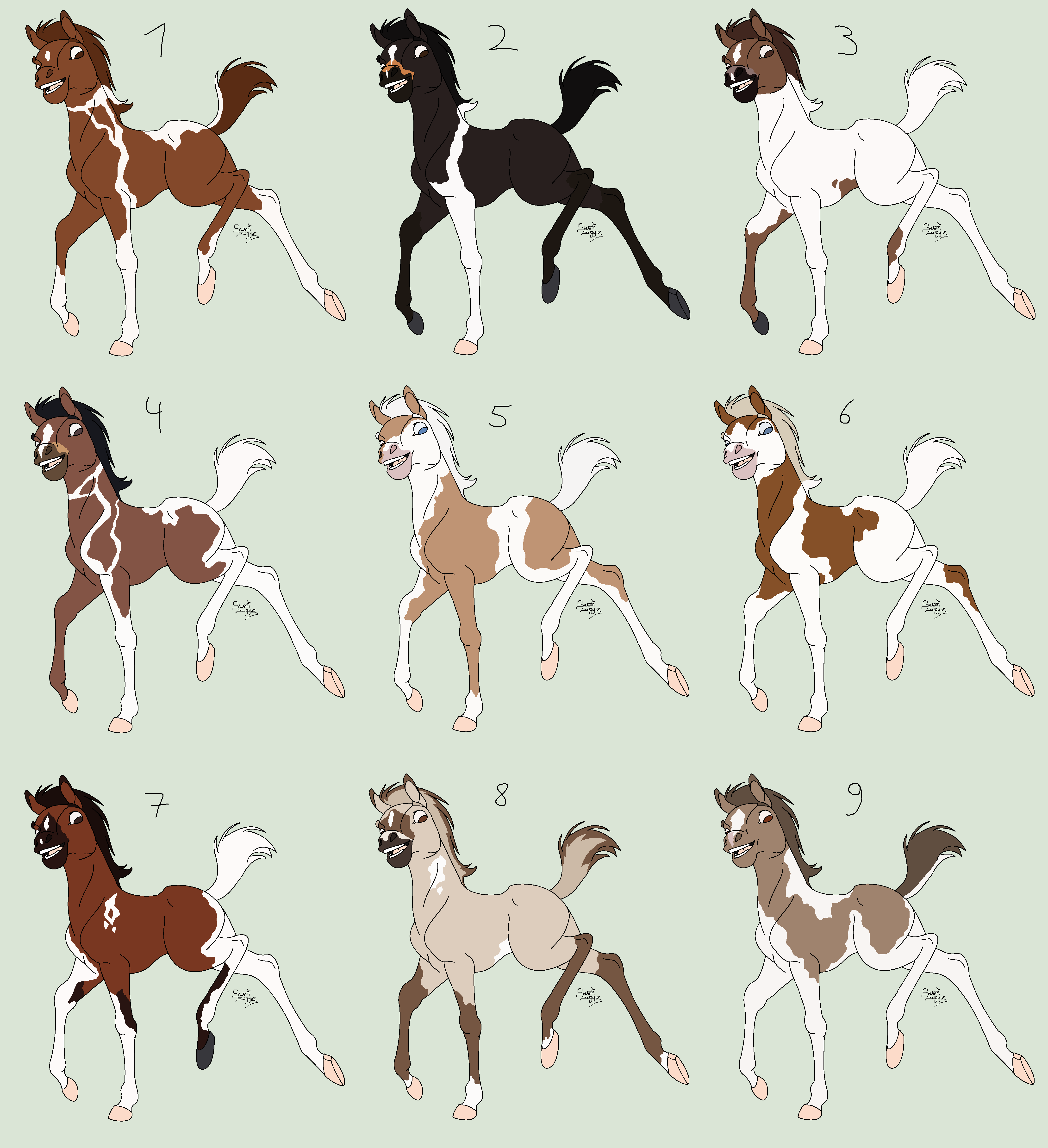 # SetPrice-Adoptables - Foals 1 - CLOSED [4/9]