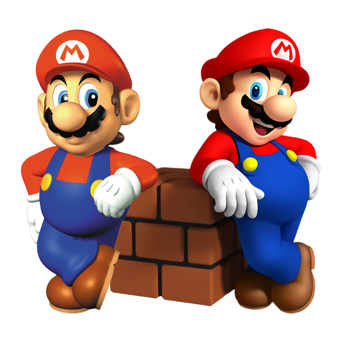 Mario95 90's Mario and 00's Mario by GuyWithThePie on DeviantArt