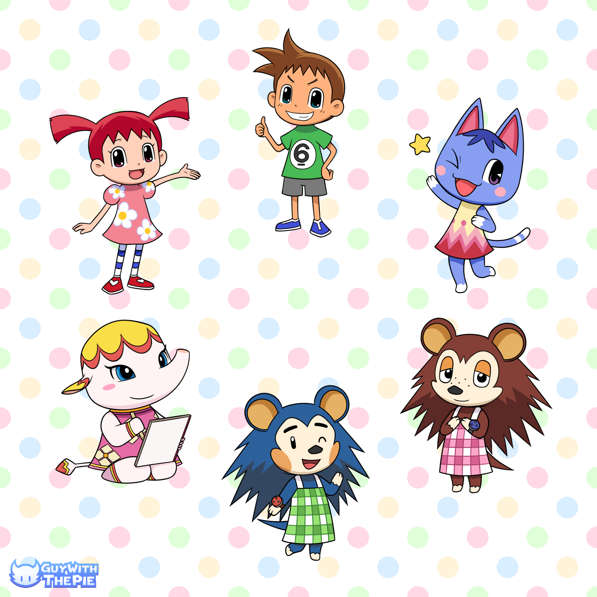 Animal Crossing Movie Characters by GuyWithThePie on DeviantArt Animal Crossing Movie Characters by GuyWithThePie on DeviantArt