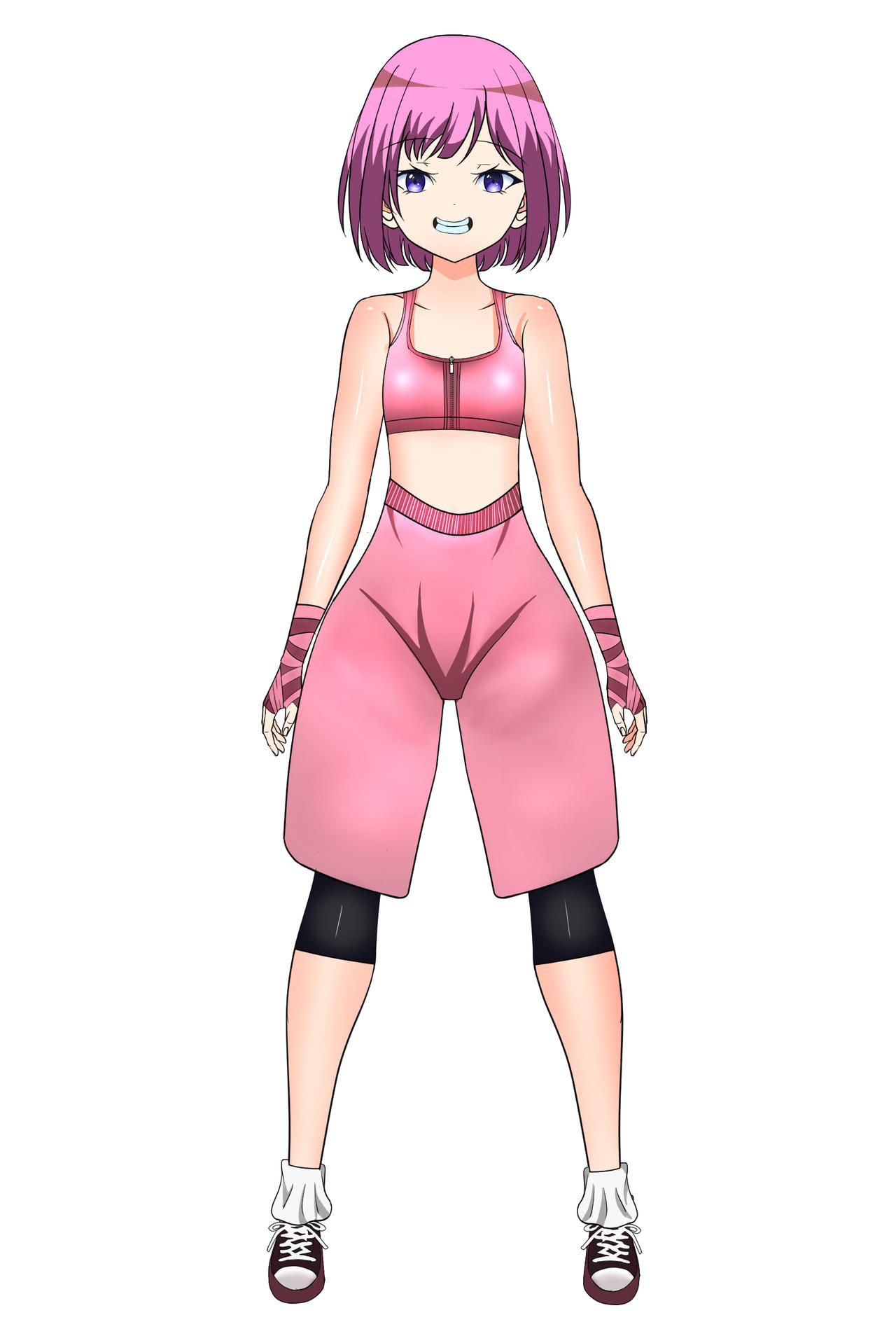 Anime Boxing Girl by XerosV21 on DeviantArt