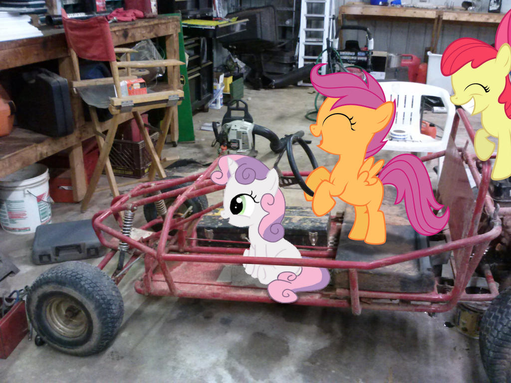 Cutie Mark Crusaders Go karters YAY!