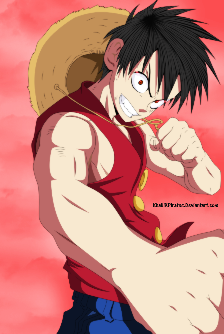 Pirate Monkey D luffy from One Piece by ishan730