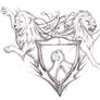 lions shield tattoo design