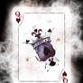 Beetle Royale Playing Cards - Queen of Hearts