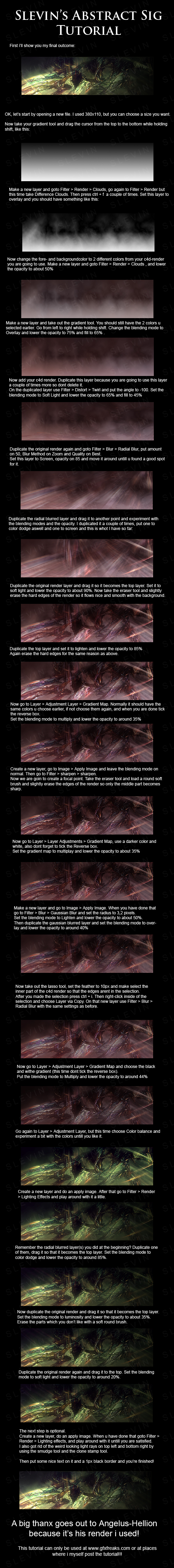 Abstract Sig Tutorial