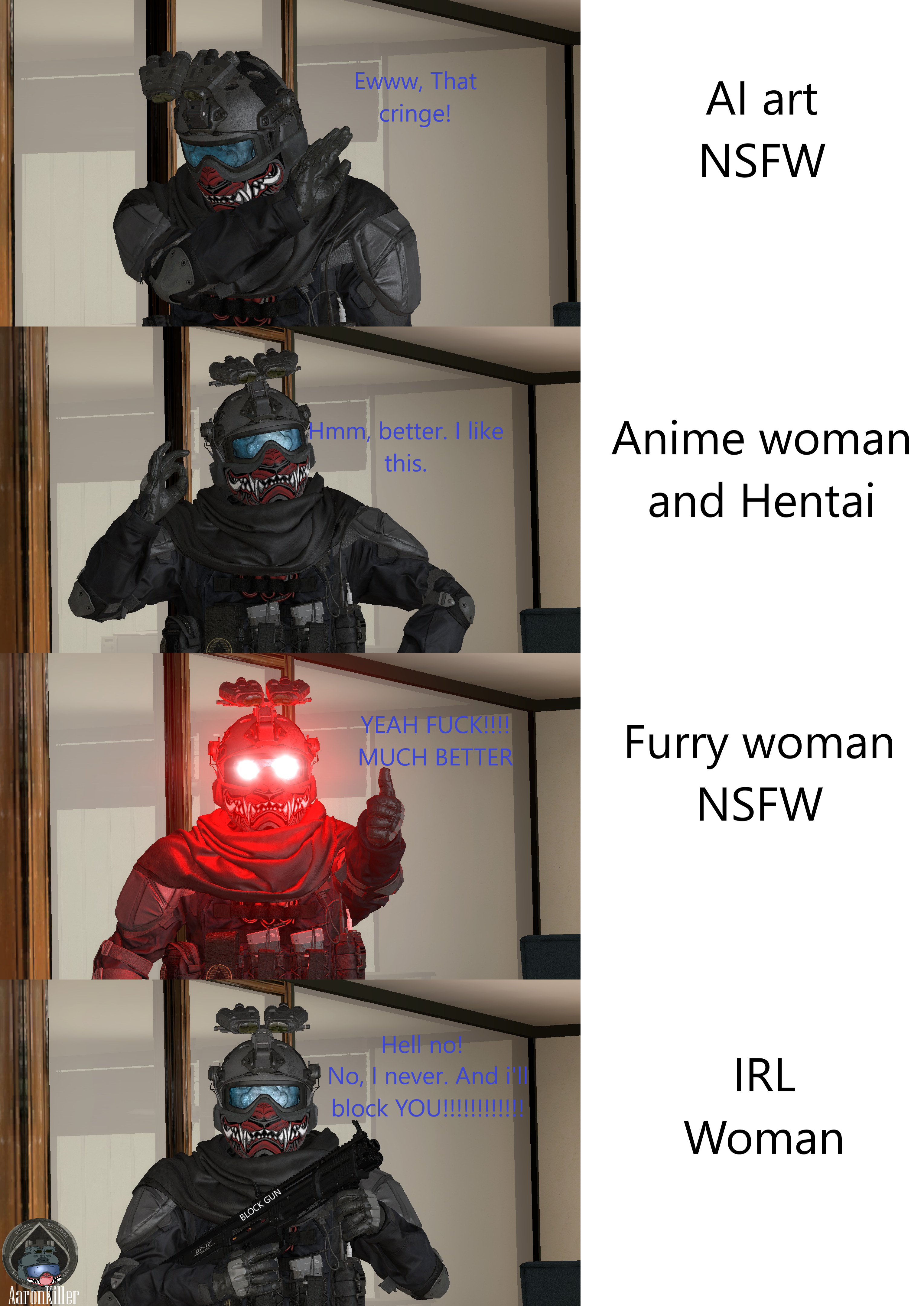 Aaron like NSFW? by AaronKiller on DeviantArt