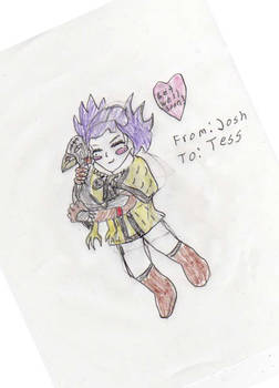 Chibi Tira Get Well Card