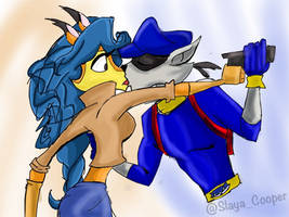 Sly Cooper x Carmelita Fox