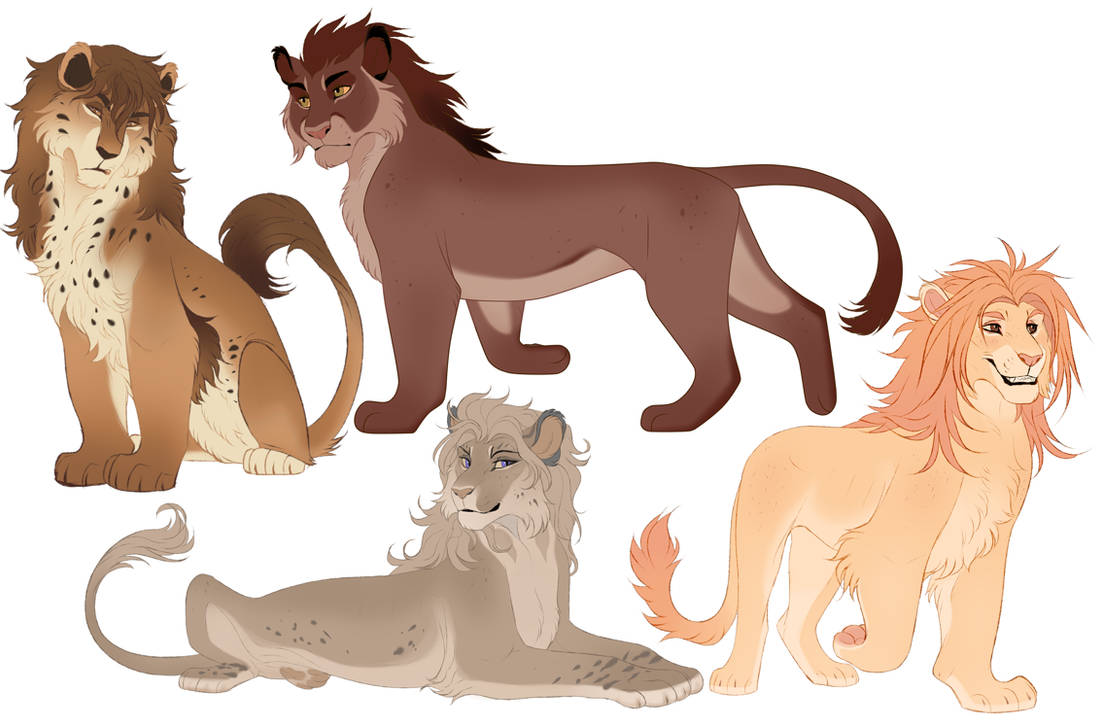 Лев из adopt me