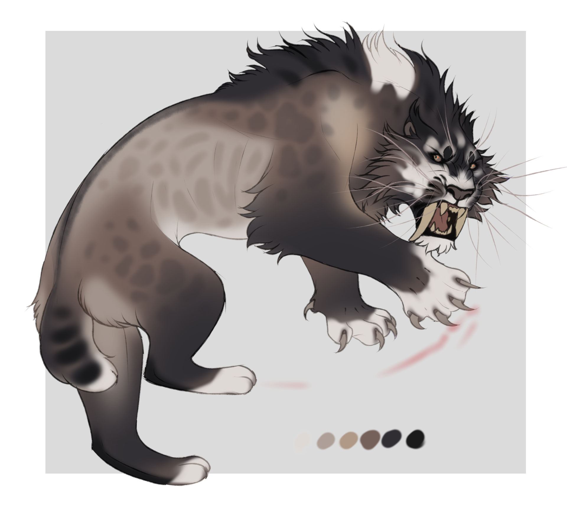 sabertooth (closed) by QuietHunterLikho on DeviantArt