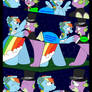 (Request) Rainbow and Spike's Night Waltz comic