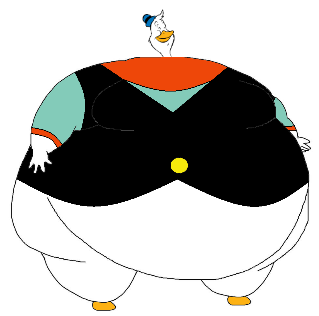 Deviantart Goosed Fat Gus Goose by Kevinis29 on DeviantArt