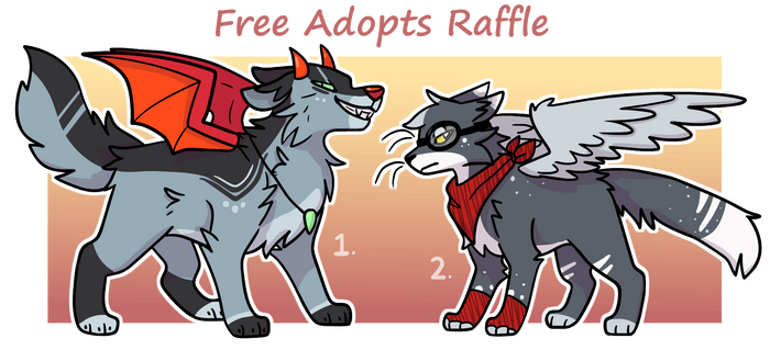 (CLOSED) FREE Adoptables Raffles!