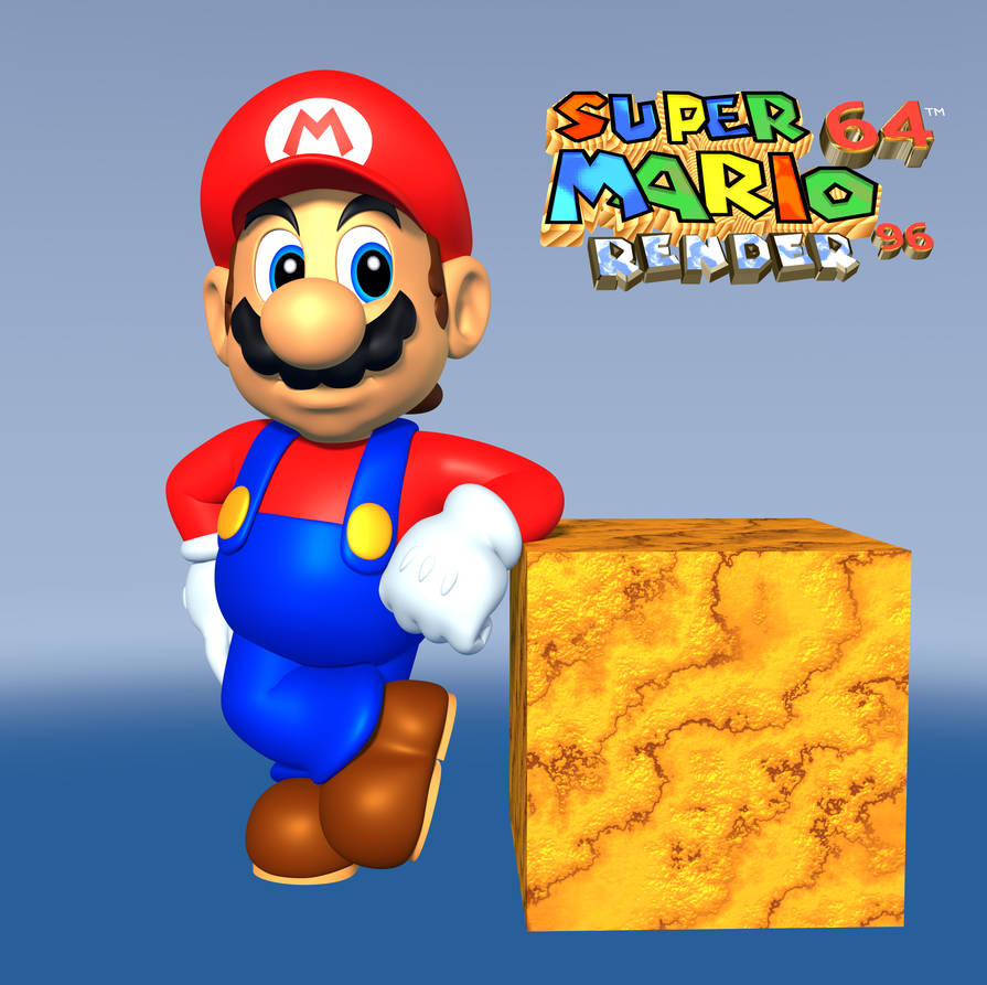 Super Mario Render96 by WacxeyOffical on DeviantArt