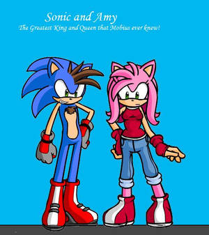 King Sonic and Queen Amy