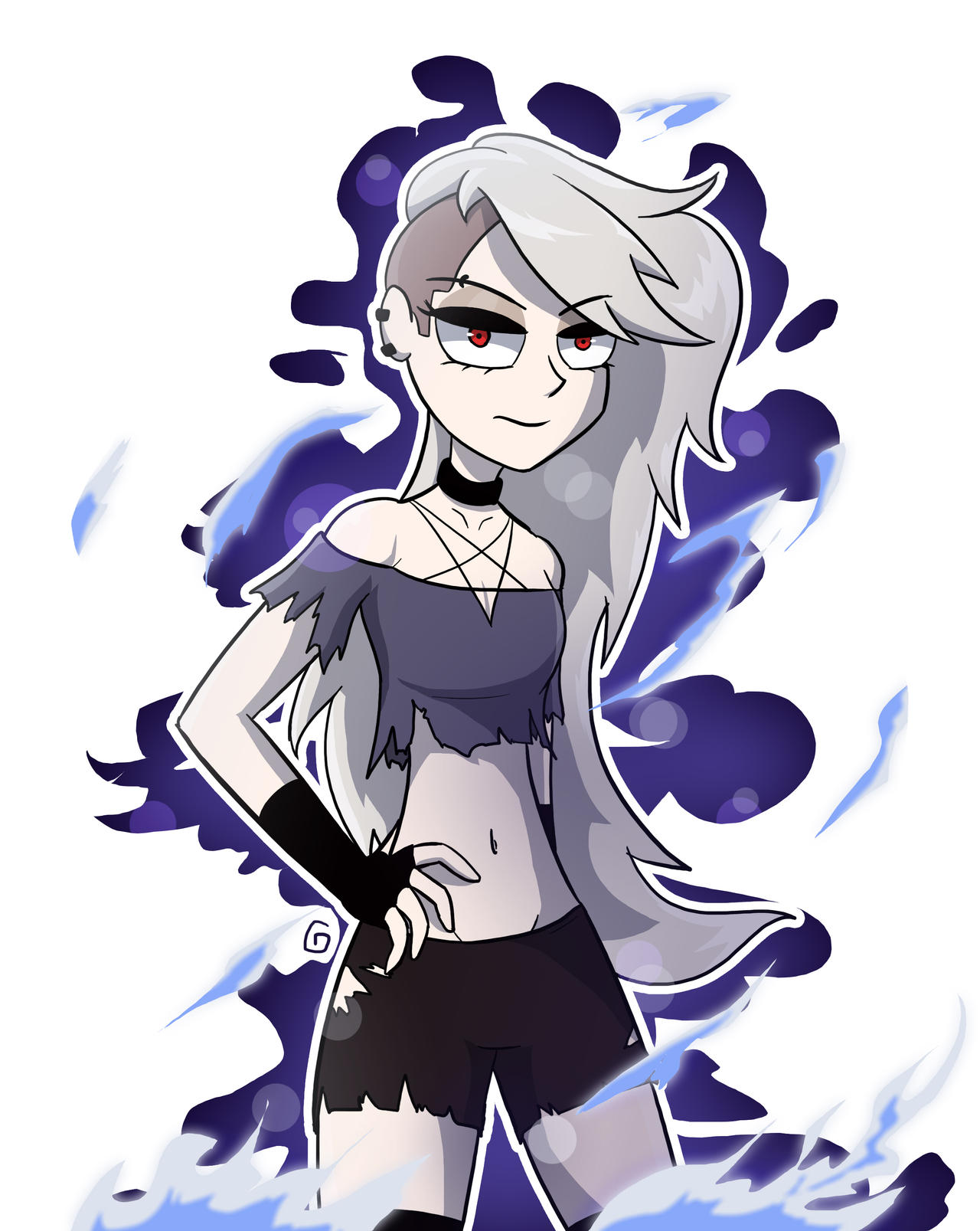 Loona (in human disguise) from Helluva Boss by GAryana007 on DeviantArt