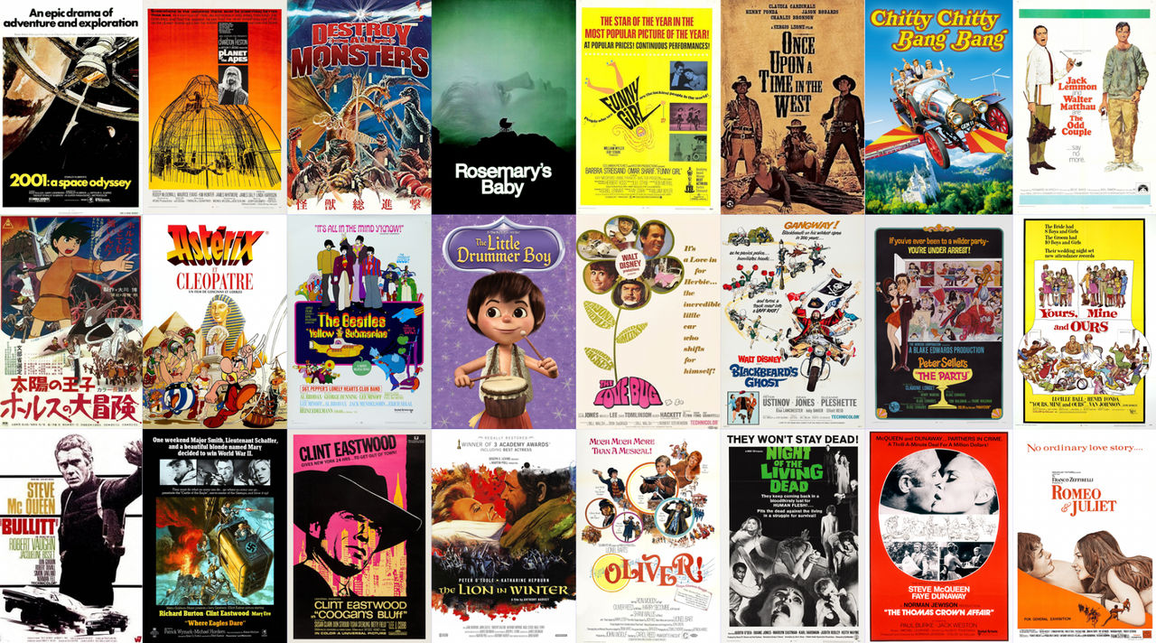 1968 Animation What's your Favorite Film from 1968? by Brendalfly1998II on DeviantArt