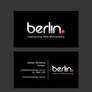 Berlin. Business Card
