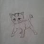 random kitty drawing by sonicsilverfan1