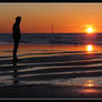 Sunset at Trouville