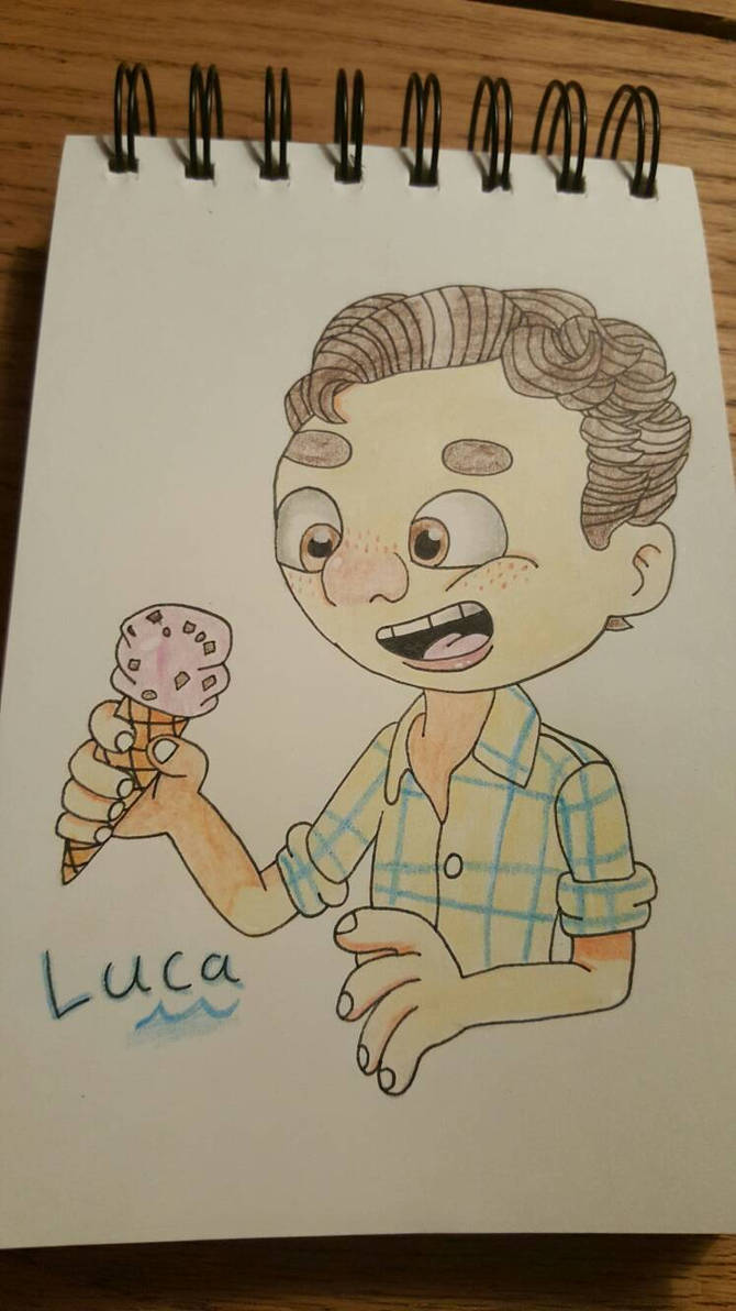 Luca Eating Gelato By FawFul933 On DeviantArt luca-eating-gelato-by-fawful933-on-deviantart
