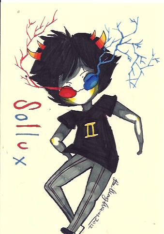 Sollux Captor chibi