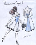 Bridesmaids Dress Design 1