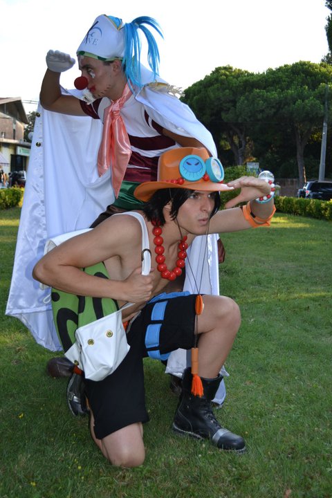 Ace e Buggy  One Piece cosplay