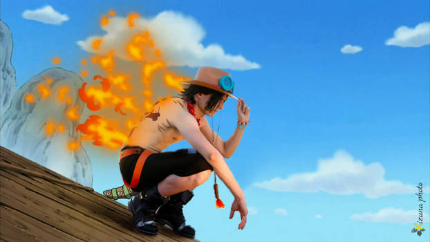 Ace One Piece + Photoshop