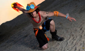 One Piece Cosplay Fire Fist Ace