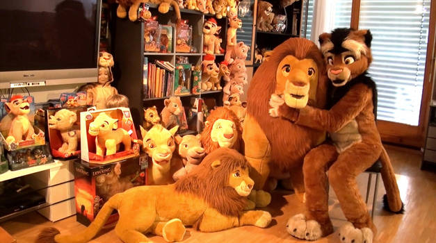 Kitwana's Toys #28: Lifesize Adult Simba Plush