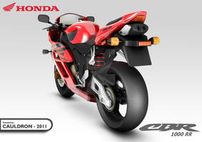 Honda CBR 1000 RR back