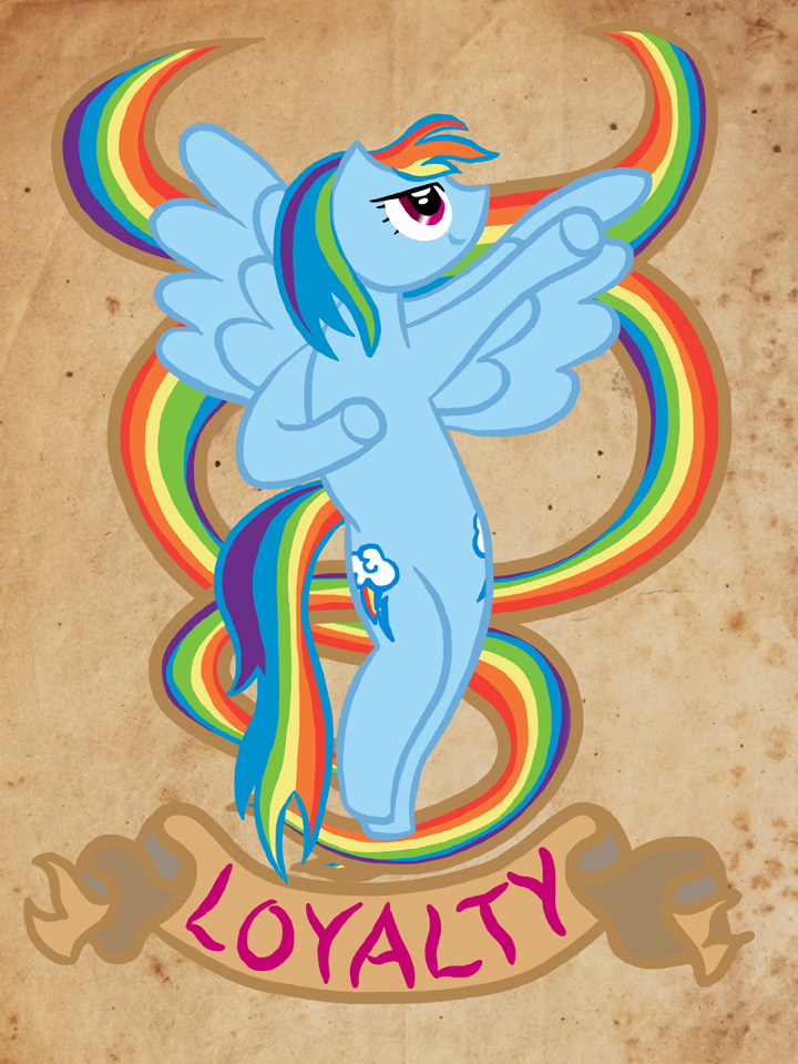 Ponies Greek Dieties Rainbowdash