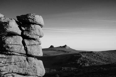 Facing the moorlands...