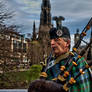 Bagpipe player