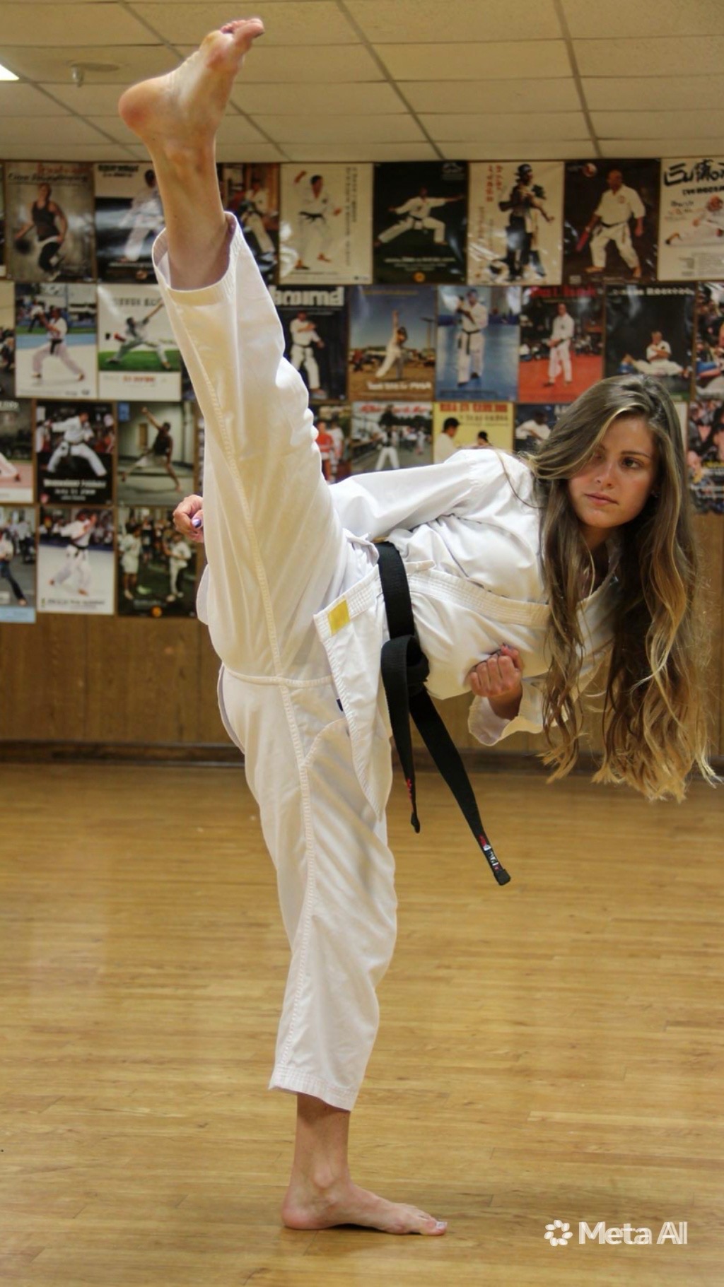 Deviantart Quick Kick Kick by karatemasterartist27 on DeviantArt