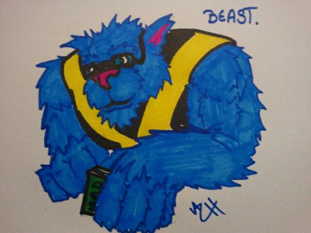 Beast doodle by VascoVaz on DeviantArt